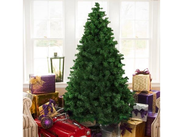 Best Choice Products Premium Hinged Artificial Christmas Pine Tree
