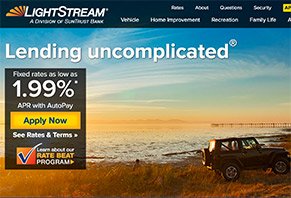 loans lightstream reviews recreational unsecured secured provides horses boats vehicles personal even cars