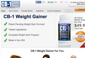 CB-1 Weight Gainer CB-1 Weight Gainer