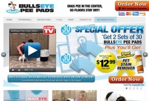 Bullseye Pee Pads Bullseye Pee Pads