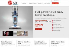 Hoover Air Cordless Vacuum Hoover Air Cordless Vacuum