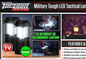 TacLight Lantern by Bell & Howell TacLight Lantern by Bell & Howell