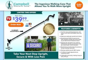 Campbell Posture Cane Reviews Is It A Scam Or Legit