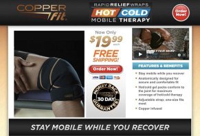 Copper Fit Rapid Release Wraps Copper Fit Rapid Release Wraps