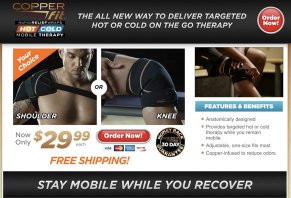 Copper Fit Rapid Relief Wraps Copper Fit Rapid Relief Wraps