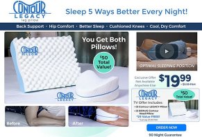 contour legacy pillow reviews