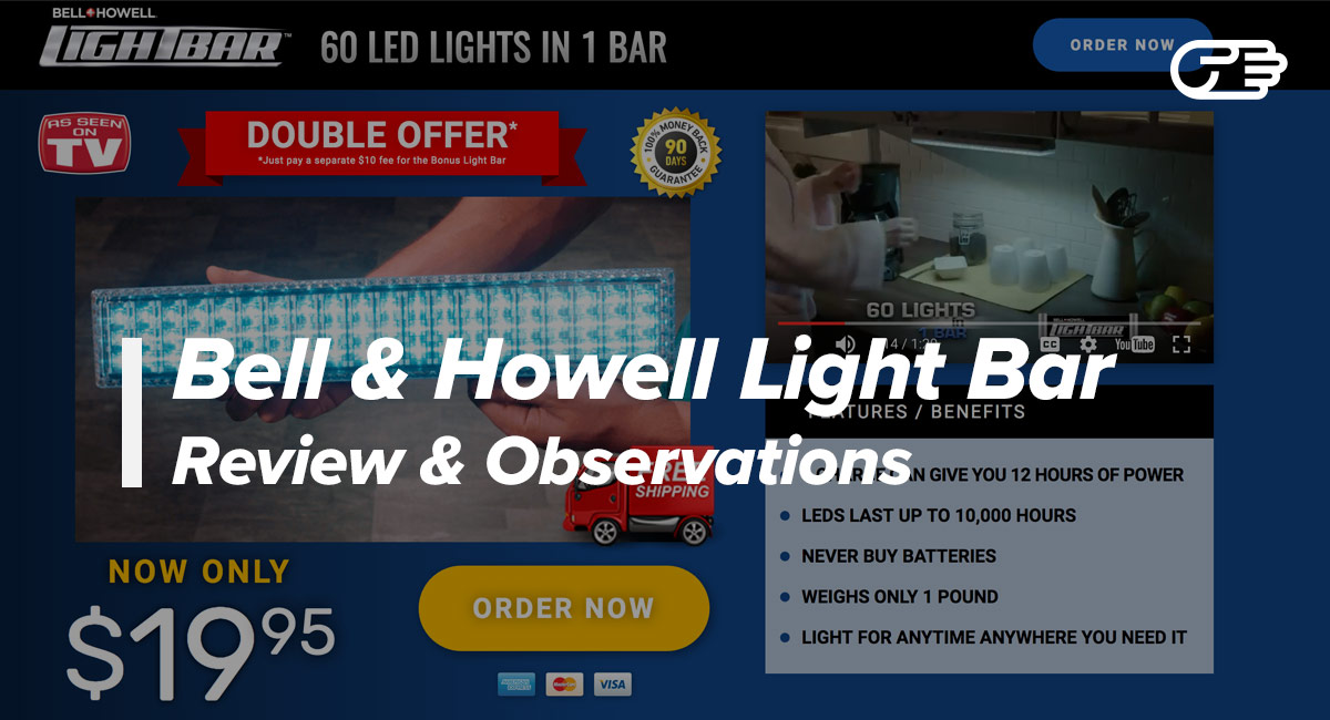 Bell & Howell Light Bar Reviews - Is it a Scam or Legit?