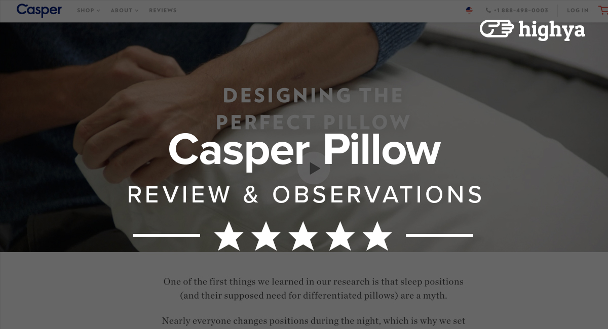 Casper pillow coupon code