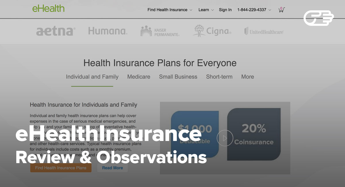 Ehealthinsurance Reviews Good Way To Find Health Insurance