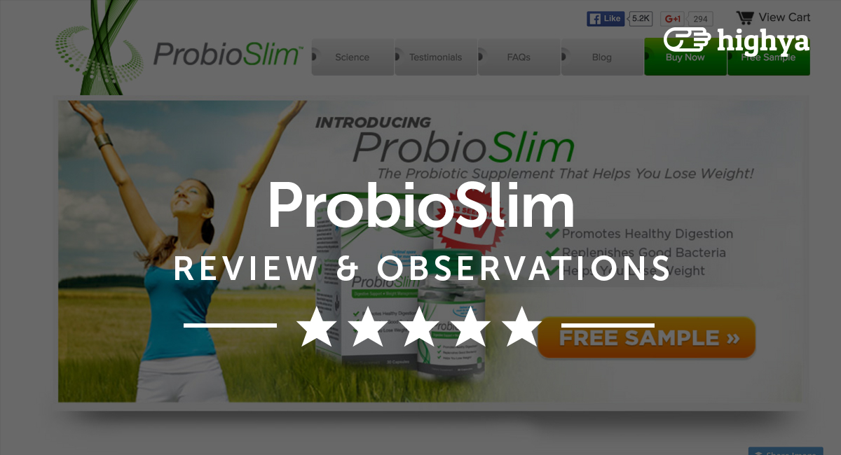 Does Probioslim Work For Weight Loss ProbioSlim Reviews - Safety, Ingredients, Does It Work?