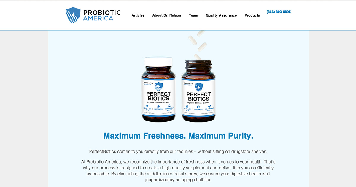 Perfect Biotics by Probiotic America Reviews - Is it a Scam or Legit?