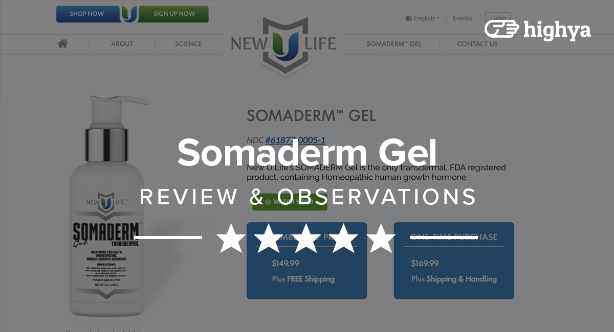 SOMADERM Gel Reviews - Does It Provide Benefits?