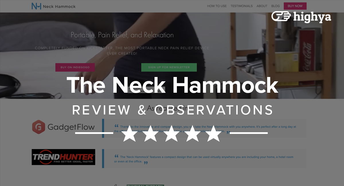 Neck Hammock Reviews Can It Relieve Neck Pain?