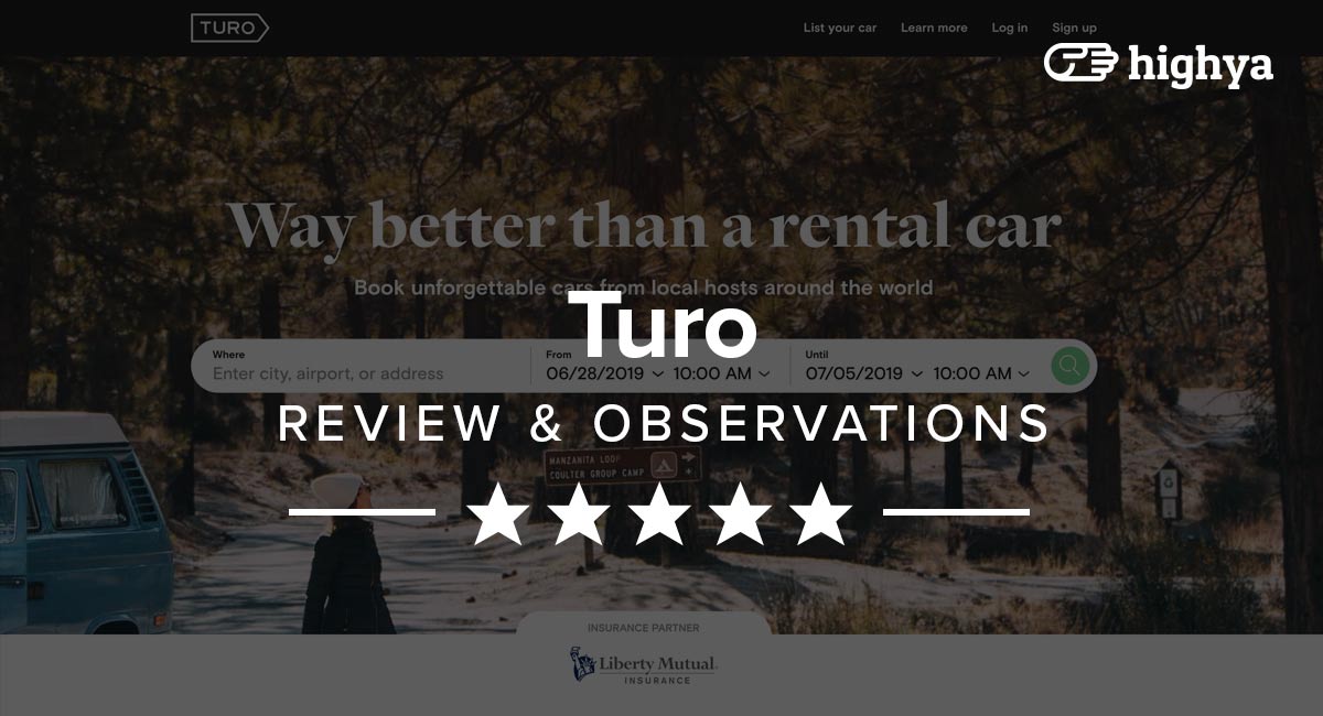 Turo Reviews - Better Than a Car Rental Service?