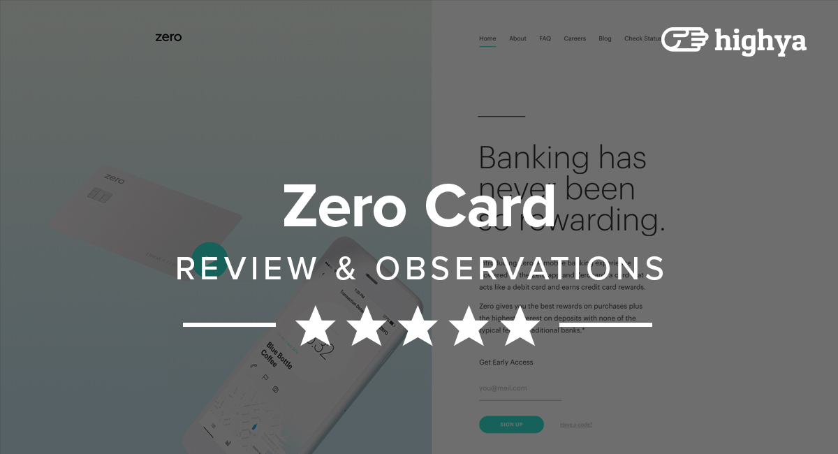 Zerocard Reviews Can You Really Get 3 Cash Back?